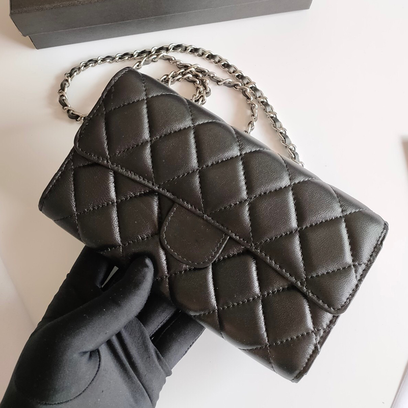 Genuine Leather Women wallet luxurys designers bags Coin Purse Crossbody chain shoulder bag Credit Card Holder wallets, Black-a
Genuine Leather Women wallet luxurys designers bags Coin Purse Crossbody chain shoulder bag Credit Card Holder wallets, Black-a