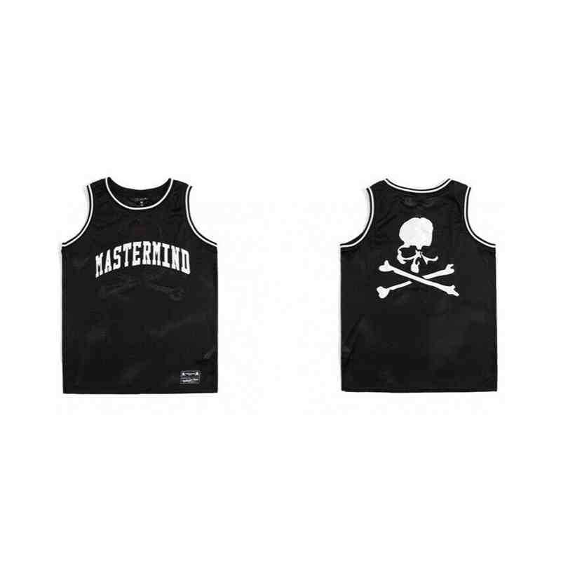 Designer T-shirt MMJ joint embroidered letter skull dark Japanese high street Mesh Jersey vest T-shirt loose Retro, Black
Designer T-shirt MMJ joint embroidered letter skull dark Japanese high street Mesh Jersey vest T-shirt loose Retro, Black