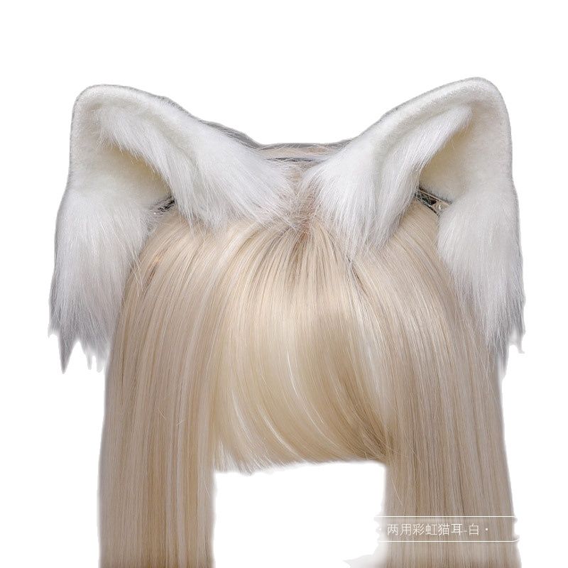Mascot doll costume Headwear Cat Ears Dog Ears Ears Multi-color Animal Ear Clip Lolita Wolf Hair Band Hair Clip Dual-use Accessories, Black
Mascot doll costume Headwear Cat Ears Dog Ears Ears Multi-color Animal Ear Clip Lolita Wolf Hair Band Hair Clip Dual-use Accessories, Black