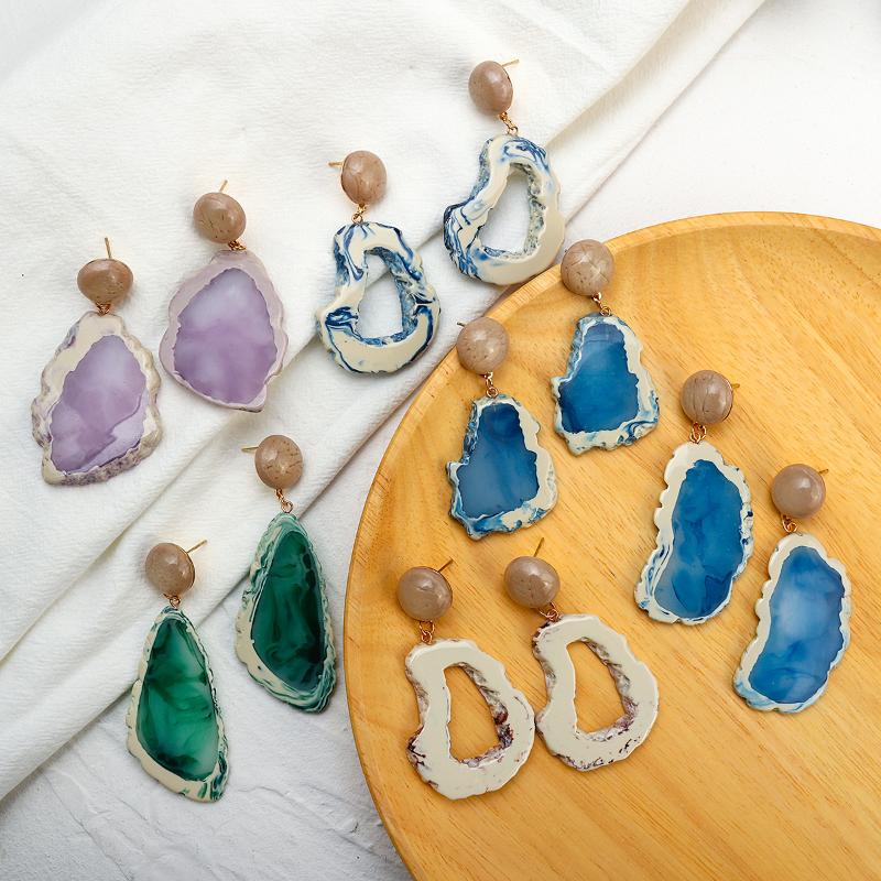 Dangle & Chandelier Marble Pattern Stone Resin Drop Earrings Women Fashion Pendant 2022 Trendy Earring Elegant Summer JewelryDangle
Dangle & Chandelier Marble Pattern Stone Resin Drop Earrings Women Fashion Pendant 2022 Trendy Earring Elegant Summer JewelryDangle