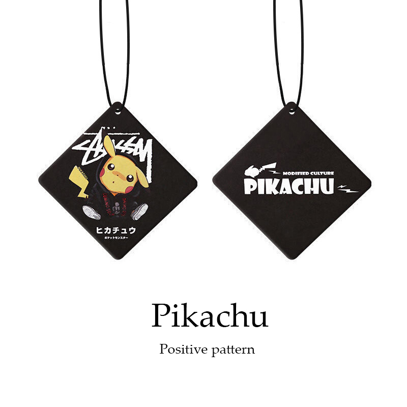 Car Hanging Rear View Air Freshener Solid Paper Diffuser Interior Accessories Pendant