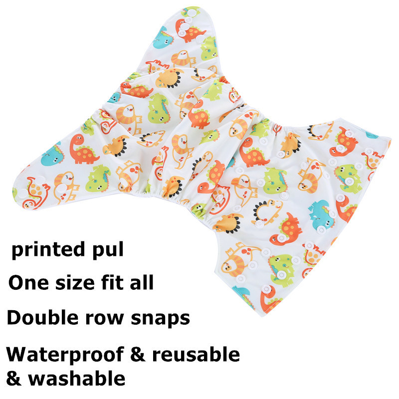 [simfamily]6pcs Nappy+6pcs Insert Washable Baby Cloth Diaper Cover Adjustable Nappy Reusable Diapers Available 220512