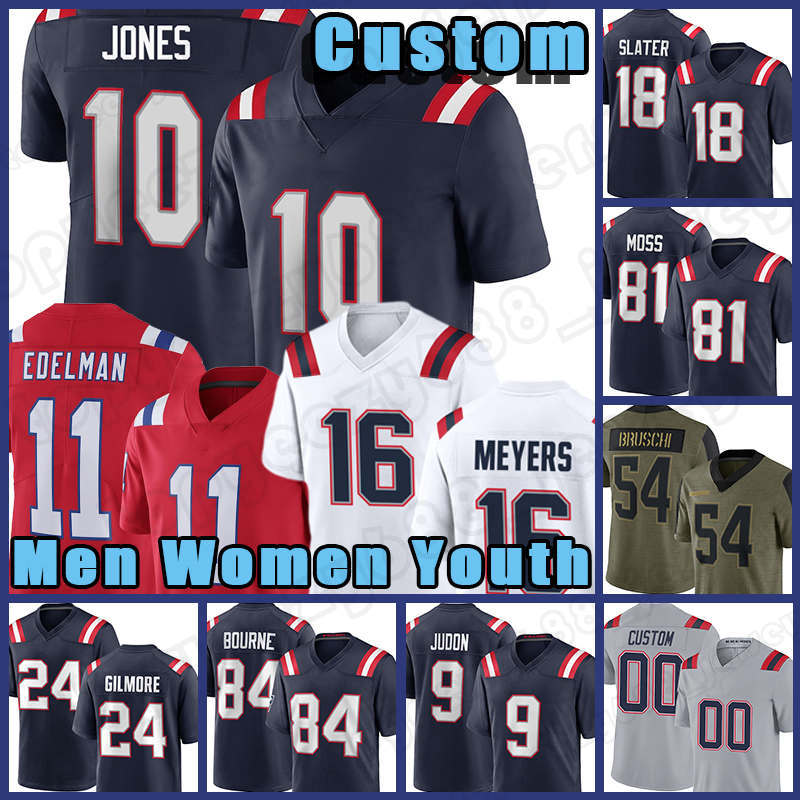 New 10 Mac Jones Custom 11 Julian Edelman Football Jerseys Stephon Gilmore Damien Harris Patriot Matthew Judon Matthew Slater Randy Moss England Cole Strange, Custom mens (a g z)
New 10 Mac Jones Custom 11 Julian Edelman Football Jerseys Stephon Gilmore Damien Harris Patriot Matthew Judon Matthew Slater Randy Moss England Cole Strange, Custom mens (a g z)