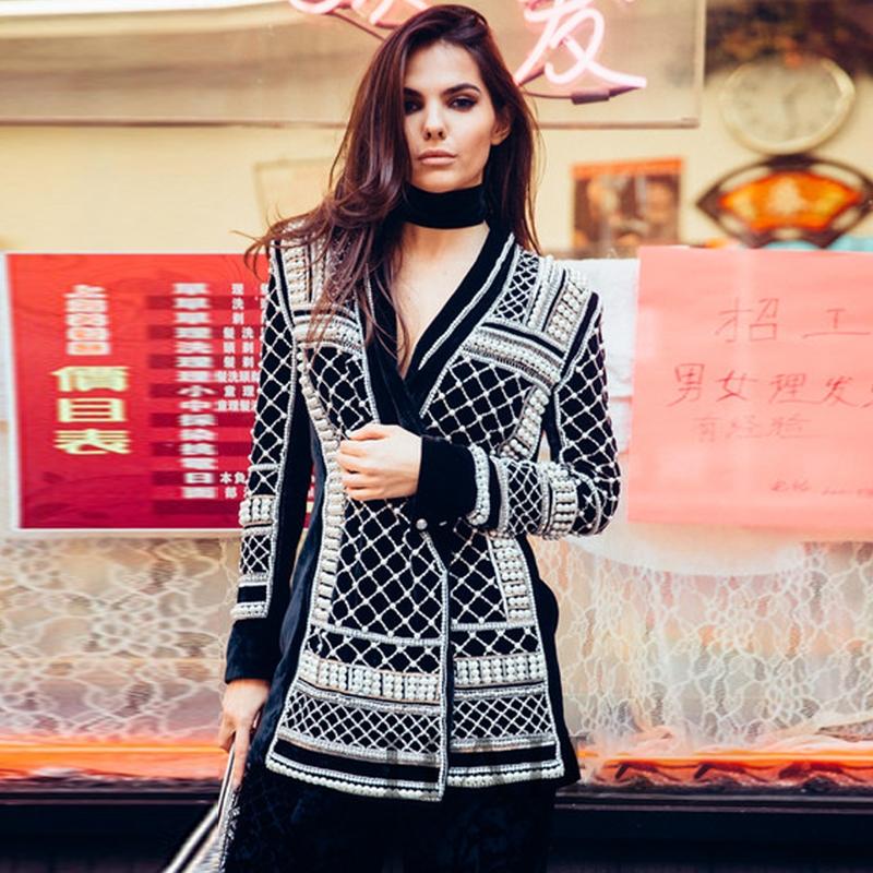 Women' Suits & Blazers Summer Heavy Industry Beaded Long-sleeved Cardigan Loose Top Suit Mid-length Women' Coat Dress BlazersWomen, As pic
Women' Suits & Blazers Summer Heavy Industry Beaded Long-sleeved Cardigan Loose Top Suit Mid-length Women' Coat Dress BlazersWomen, As pic