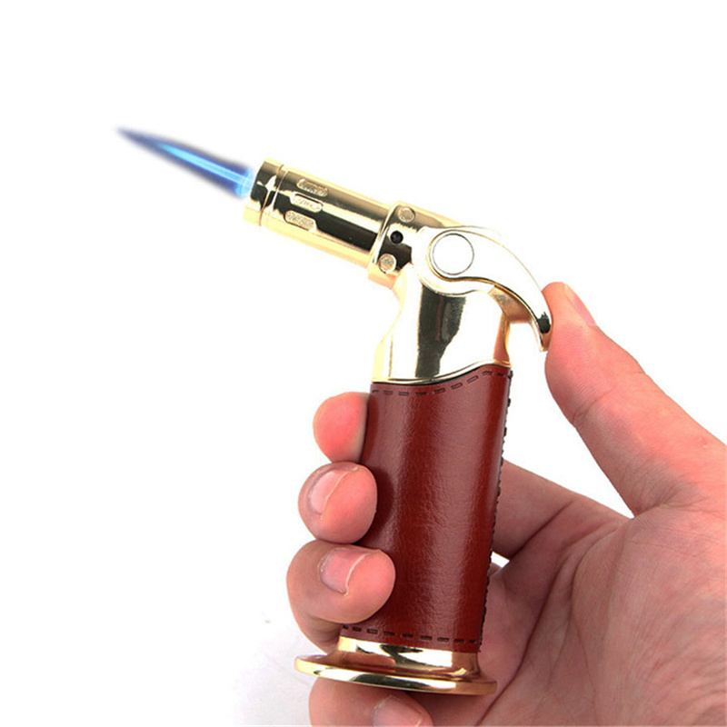1300C Butane Scorch lighter Jet Flame Torch Refillable Butane Torch Welding Windproof cigarette cigar Lighter Outdoor BBQ Camping tools
1300C Butane Scorch lighter Jet Flame Torch Refillable Butane Torch Welding Windproof cigarette cigar Lighter Outdoor BBQ Camping tools