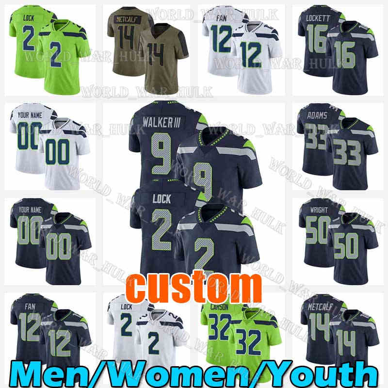 9 Ken Walker III Football Jersey 2 Drew Lock DK Metcalf Jamal Adams Tyler Lockett Charles Cross Noah Fant Harris Chris Carson Quandre Diggs Jason Myers Marshawn Lynch, Custom youth (h y)
9 Ken Walker III Football Jersey 2 Drew Lock DK Metcalf Jamal Adams Tyler Lockett Charles Cross Noah Fant Harris Chris Carson Quandre Diggs Jason Myers Marshawn Lynch, Custom youth (h y)