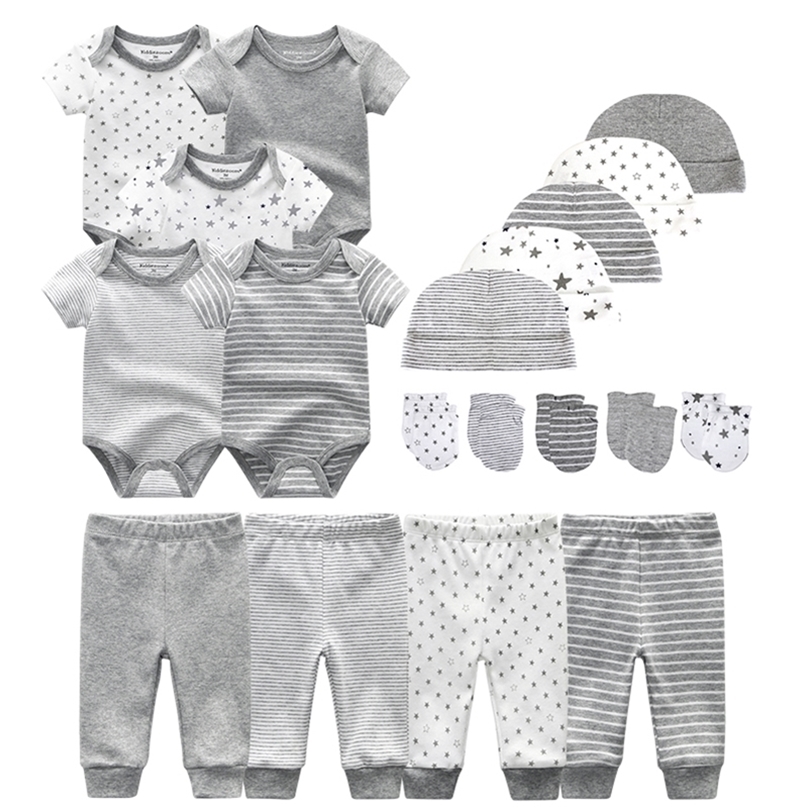 Unisex Born Baby Boy Clothes BodysuitsPantsHatsGloves Baby Girl Clothes Cotton Clothing Sets LJ201223, Tphg15
Unisex Born Baby Boy Clothes BodysuitsPantsHatsGloves Baby Girl Clothes Cotton Clothing Sets LJ201223, Tphg15