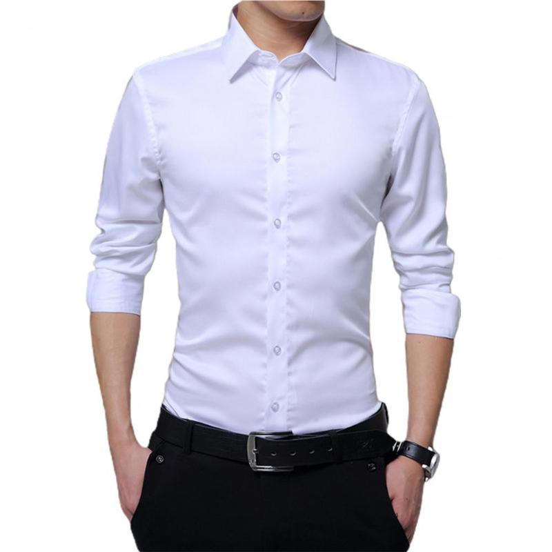 Men's T-Shirts Casual Social Formal Shirt Men Long Sleeve Business Slim Office Male Cotton Mens Dress Shirts White 2XL 3XLMen's, Black
Men's T-Shirts Casual Social Formal Shirt Men Long Sleeve Business Slim Office Male Cotton Mens Dress Shirts White 2XL 3XLMen's, Black