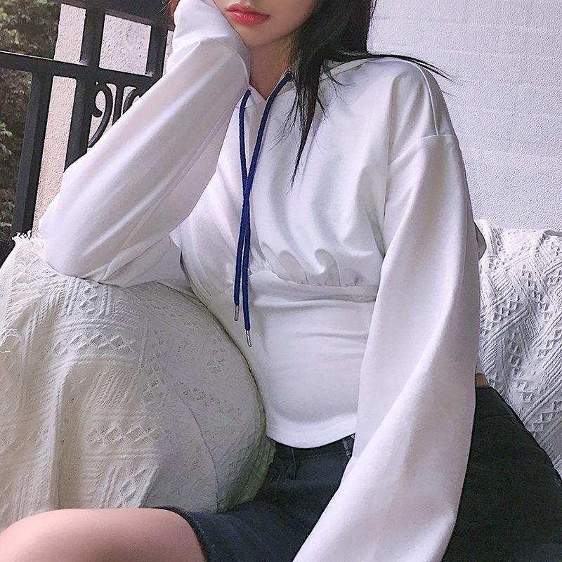 Fashion Women Sweatshirt Autumn Sexy White Hooded Top Skinny Short Style Casual Hoodies Streetwear Women' & Sweatshirts
Fashion Women Sweatshirt Autumn Sexy White Hooded Top Skinny Short Style Casual Hoodies Streetwear Women' & Sweatshirts