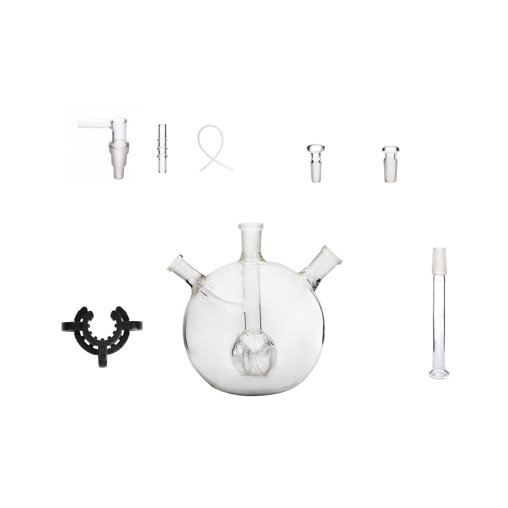 Osgree Smoking accessory 8 in 1 10mm 14mm Female Mega Globe MK 2 Water Bong Pipe Bubbler Glass Kit