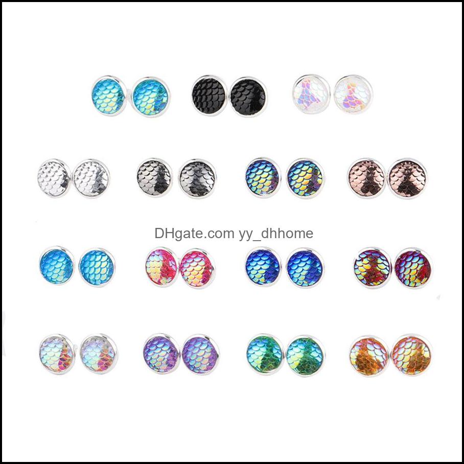 Stud 12Mm Resin Fish Scale Sier Plated Earings Drusy Druzy Earrings Jewelry Women Party Gift Dress Candy Colors Drop Delivery Yydhhome Dhhpx
Stud 12Mm Resin Fish Scale Sier Plated Earings Drusy Druzy Earrings Jewelry Women Party Gift Dress Candy Colors Drop Delivery Yydhhome Dhhpx