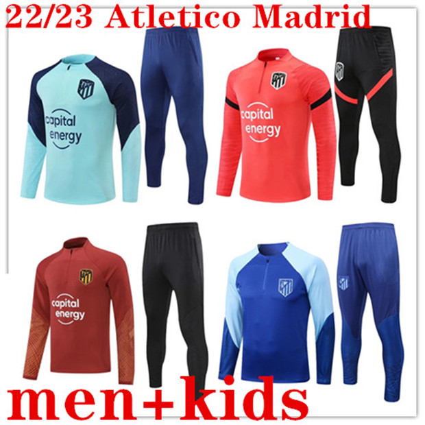2022 2023 Atletico MadridS training suit soccer jerseys 22 23 JOAO FELIX M. LLORENTE Correa camiseta football men kids kit GRIEZMANN tracksuit
2022 2023 Atletico MadridS training suit soccer jerseys 22 23 JOAO FELIX M. LLORENTE Correa camiseta football men kids kit GRIEZMANN tracksuit