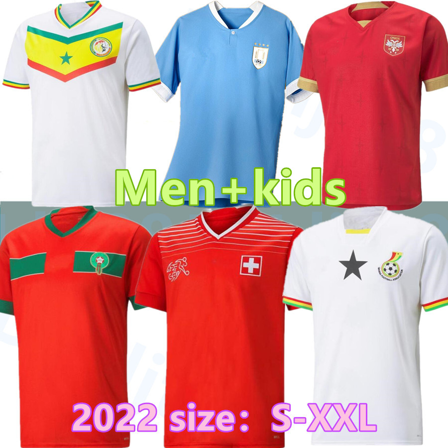 2022 2023 Morocco soccer jerseys Senegal MANE Hakimi Ghana 22 23 Switzerland KOULIBALY maillot Serbia football shirts VLAHOVIC MITROVIC TADIC Uruguay men kids 888, 2022 ghana home
2022 2023 Morocco soccer jerseys Senegal MANE Hakimi Ghana 22 23 Switzerland KOULIBALY maillot Serbia football shirts VLAHOVIC MITROVIC TADIC Uruguay men kids 888, 2022 ghana home
