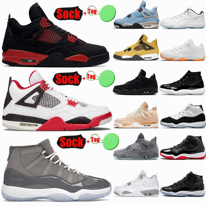 Outdoor Basketball Shoes 4 4s Fire Red Thunder Black Cat University Blue White Oreo Mens Womens Designer Sneakers 11 11s Cool Grey Space Jam
Outdoor Basketball Shoes 4 4s Fire Red Thunder Black Cat University Blue White Oreo Mens Womens Designer Sneakers 11 11s Cool Grey Space Jam