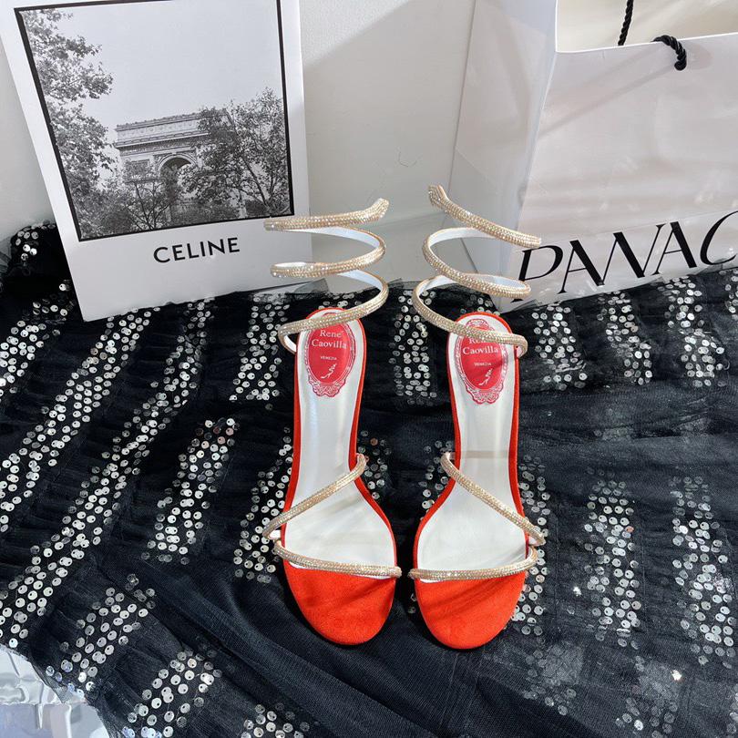 Rene caovilla Cleo crystals-studded Snake Strass stiletto Heel sandals Evening shoes for women high heeled Ankle Wraparound shoes, Red/gold
Rene caovilla Cleo crystals-studded Snake Strass stiletto Heel sandals Evening shoes for women high heeled Ankle Wraparound shoes, Red/gold