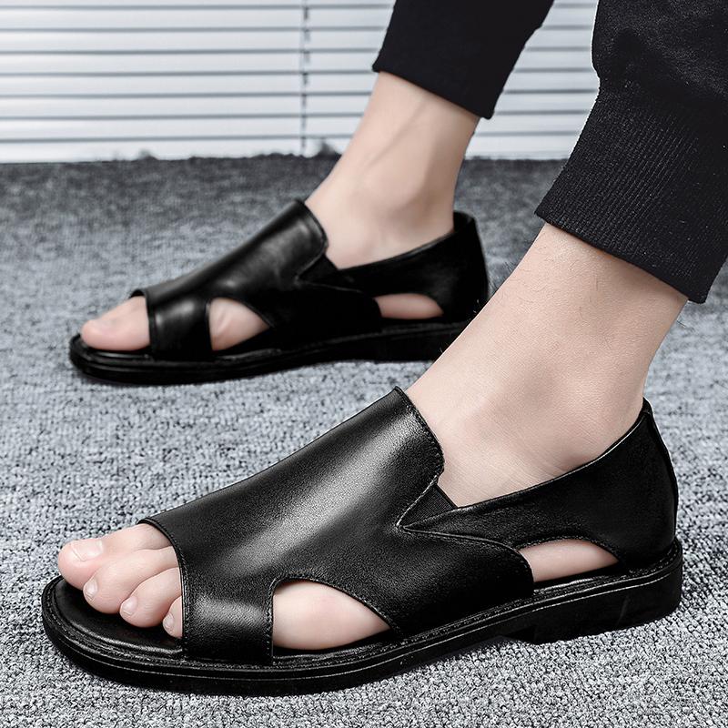 Sandals 2022 Classic Mens Summer Genuine Leather Men Outdoor Casual Lightweight Sandal Fashion Slipper Size 37-46, 626 black
Sandals 2022 Classic Mens Summer Genuine Leather Men Outdoor Casual Lightweight Sandal Fashion Slipper Size 37-46, 626 black