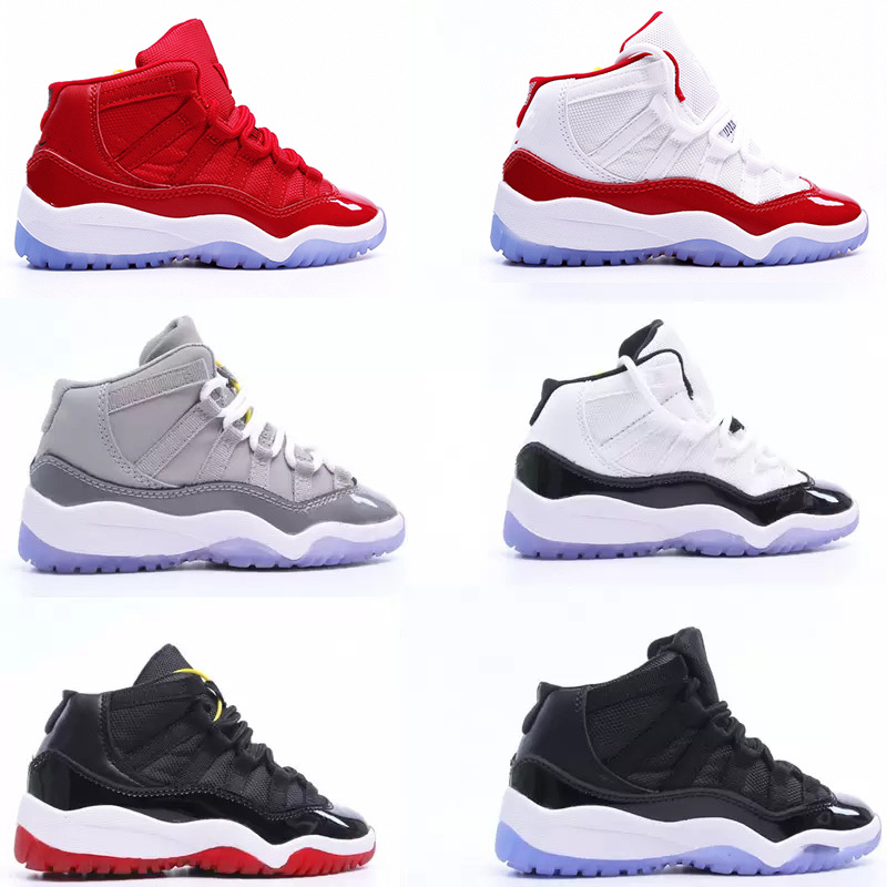 Kids Shoes Kid 11 XI Sneaker Concord Space Jam Metallic Silver Pink Snakeskin Bred Legend Blue 72-10 Children Boys Girls Basketball Shoe size 25-35, Choose what color you want
Kids Shoes Kid 11 XI Sneaker Concord Space Jam Metallic Silver Pink Snakeskin Bred Legend Blue 72-10 Children Boys Girls Basketball Shoe size 25-35, Choose what color you want