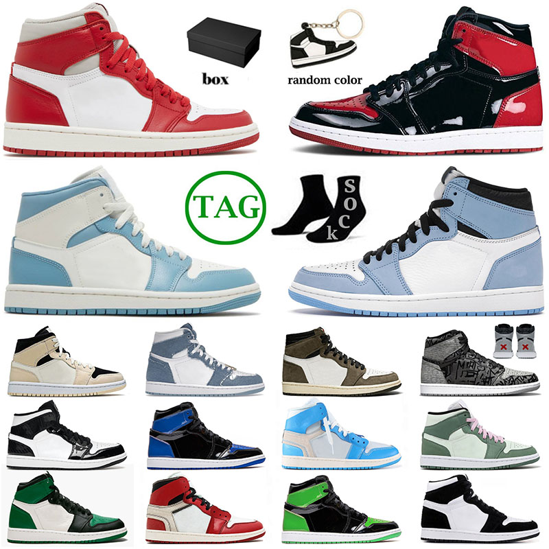 With Box Jumpman Newstalgia 1 1s Men Women Designer Basketball Shoes University Blue Unc High Panda Mid Dutch Green Airness Sports Sneakers Trainers Big Size Us 12 13, 36-47 denim
With Box Jumpman Newstalgia 1 1s Men Women Designer Basketball Shoes University Blue Unc High Panda Mid Dutch Green Airness Sports Sneakers Trainers Big Size Us 12 13, 36-47 denim