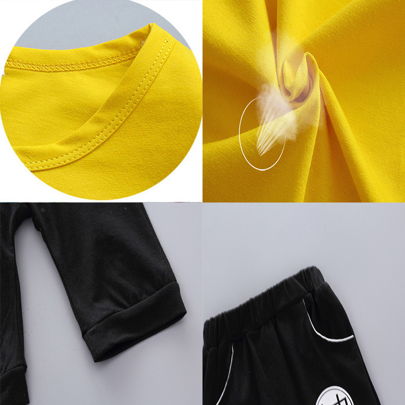 Boys Clothing Children Sets Summer Clothes Cartoon Kids Boy Set Cotton T-Shit+Pants 2PCS Outfits 220326