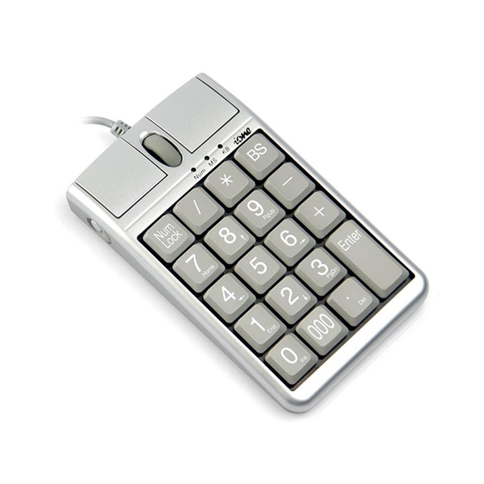 Original 2 in iOne Scorpius N4 Optical Mouse USB KeypadWired 19 Numerical Keypad with Mouse and Scroll Wheel for fast data entry1