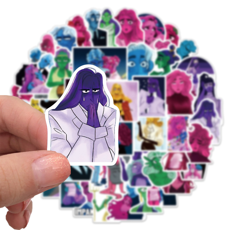 60Pcs Romance Anime Lore Olympus Stickers Decals Kids Toy for Laptop Luggage Guitar Skateboard Car Fantasy Cartoon Sticker