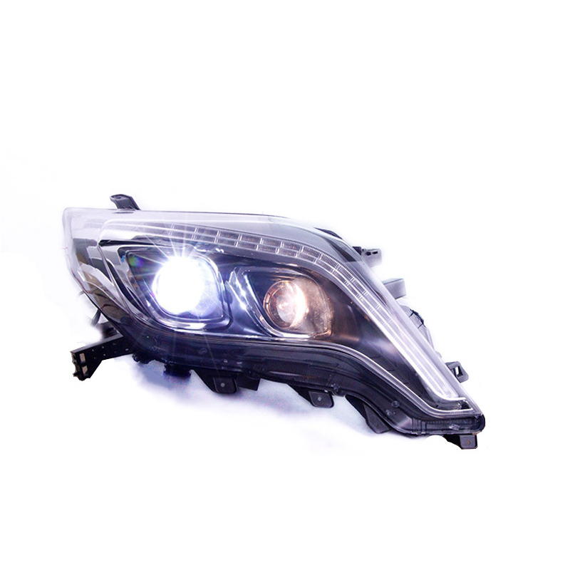 car head lamp For Toyota Prado LED Headlight 2014-17 turn signal lights Angel Eye Projector bifocal lens
