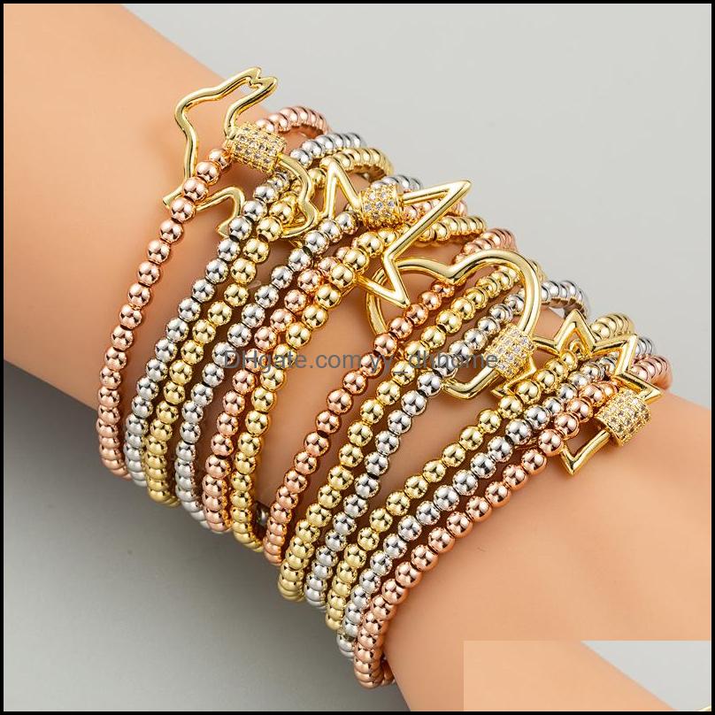 Other Bracelets Jewelry Fashion Personality Men Women Bangle Copper Zircon 3Pcs/Set Charm Elastic Bracelet Hip Hop Dhgz8 
Other Bracelets Jewelry Fashion Personality Men Women Bangle Copper Zircon 3Pcs/Set Charm Elastic Bracelet Hip Hop Dhgz8