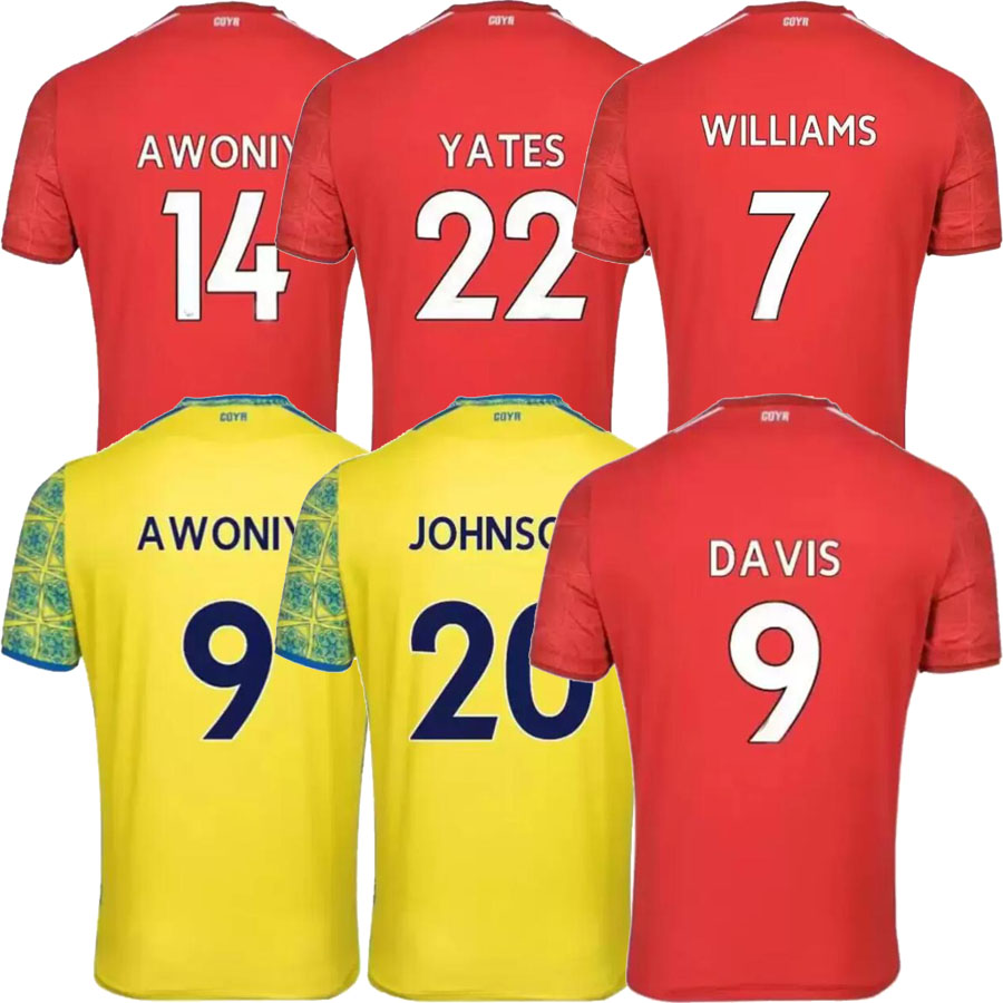 22 23 Nottingham GRABBAN Soccer Jersey Johnson Surridge 2022 2023 Forest home Awoniyi AMEOBI MIGHTEN KROVINOVIC Zinckernagel LINGARD Football Shirt Men, Adult
22 23 Nottingham GRABBAN Soccer Jersey Johnson Surridge 2022 2023 Forest home Awoniyi AMEOBI MIGHTEN KROVINOVIC Zinckernagel LINGARD Football Shirt Men, Adult