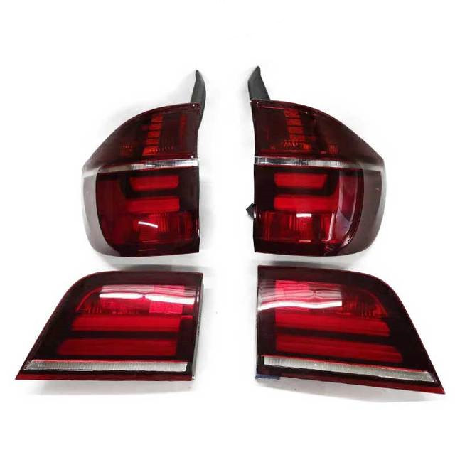 Car Rear Lights For X5 LED Tail Light 2007-2012 E53 LED Taillights Fog Brake Turn Signal Reversing Lamp Auto Accessories