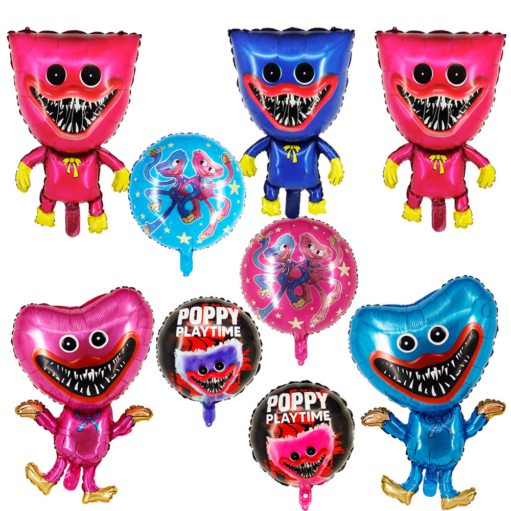 Party Supplies Huggy wuggy Bobby's game time balloon poppy playtime game aluminum foil, Same as picture
Party Supplies Huggy wuggy Bobby's game time balloon poppy playtime game aluminum foil, Same as picture