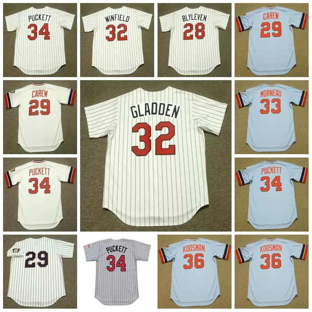 Minnesota Vintage Baseball Jersey 28 BERT BLYLEVEN 1987 29 ROD CAREW 1969 32 DAN GLADDEN 1991 33 JUSTIN MORNEAU 34 KIRBY PUCKETT 1984 36 JER, 34 kirby puckett 1984 white
Minnesota Vintage Baseball Jersey 28 BERT BLYLEVEN 1987 29 ROD CAREW 1969 32 DAN GLADDEN 1991 33 JUSTIN MORNEAU 34 KIRBY PUCKETT 1984 36 JER, 34 kirby puckett 1984 white