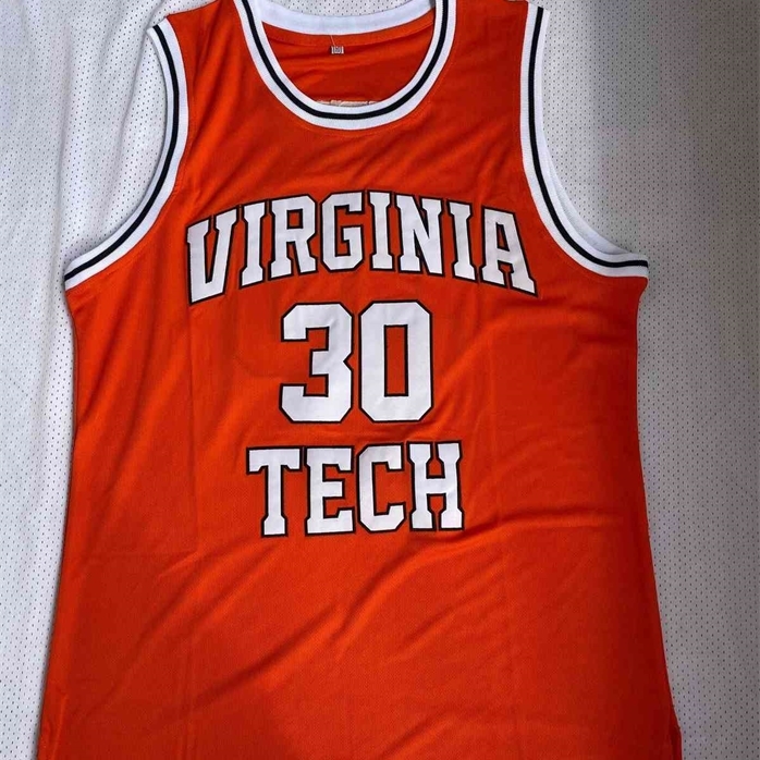 Sjzl98 30 Dell Curry Virginia Tech University Hokies College Basketball Jerseys Mens Stitched Embroidery, Orange
Sjzl98 30 Dell Curry Virginia Tech University Hokies College Basketball Jerseys Mens Stitched Embroidery, Orange