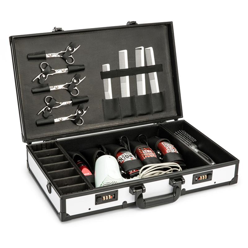 Suitcases Professional Hair Stylist Hairdressing Suitcase Man Barber Tool Bag Clipper Scissors Leather Holster Code Lock Storage Box
Suitcases Professional Hair Stylist Hairdressing Suitcase Man Barber Tool Bag Clipper Scissors Leather Holster Code Lock Storage Box