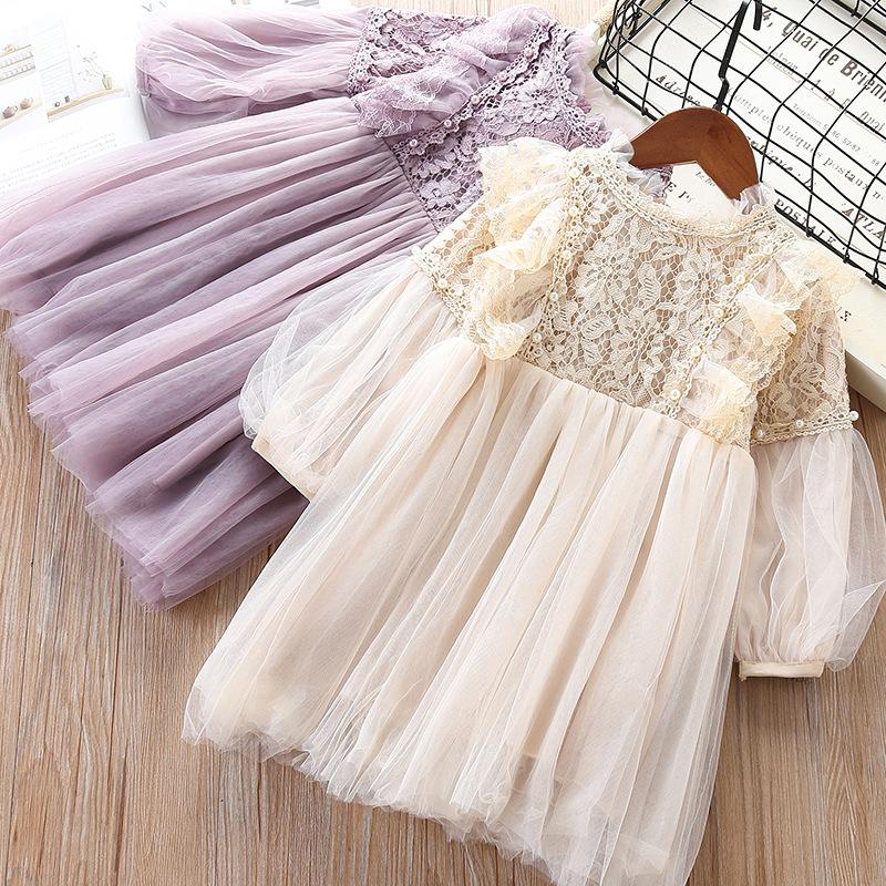Girl's Dresses Sweet Girl Baby Lace Mesh Long Sleeved Princess Dress Girls Kids Fashion Party Birthday Children ClothingGirl's, Beige
Girl's Dresses Sweet Girl Baby Lace Mesh Long Sleeved Princess Dress Girls Kids Fashion Party Birthday Children ClothingGirl's, Beige