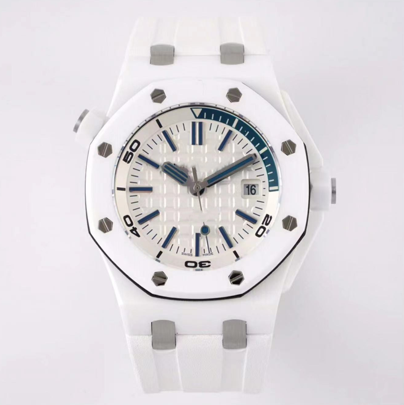 Top quality montre de luxe 42mm /13.9mm men watches 3120 automatic movement watches carbon fiber case sapphire glass /0003, Black
Top quality montre de luxe 42mm /13.9mm men watches 3120 automatic movement watches carbon fiber case sapphire glass /0003, Black