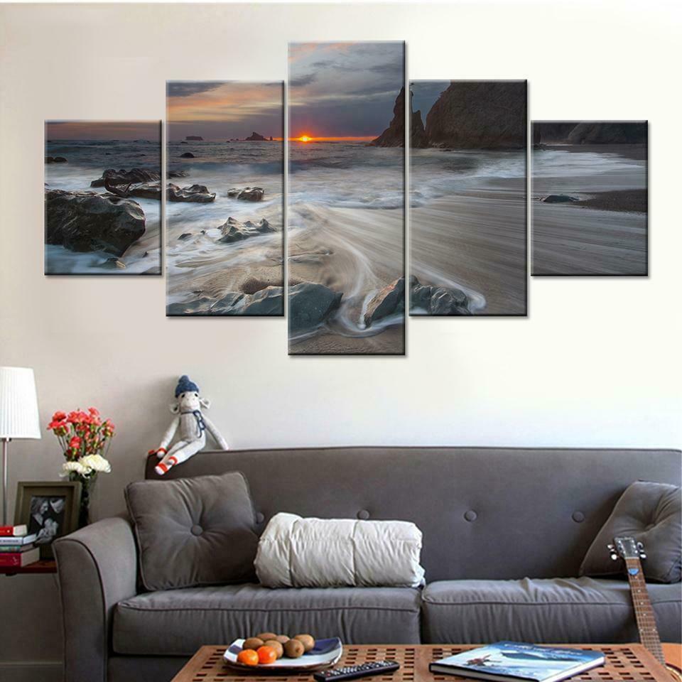 Beautiful Sea Wave Beach 5 Piece No Framed Canvas Picture Print Wall Art Canvas Painting Wall Decor for Living Room
Beautiful Sea Wave Beach 5 Piece No Framed Canvas Picture Print Wall Art Canvas Painting Wall Decor for Living Room