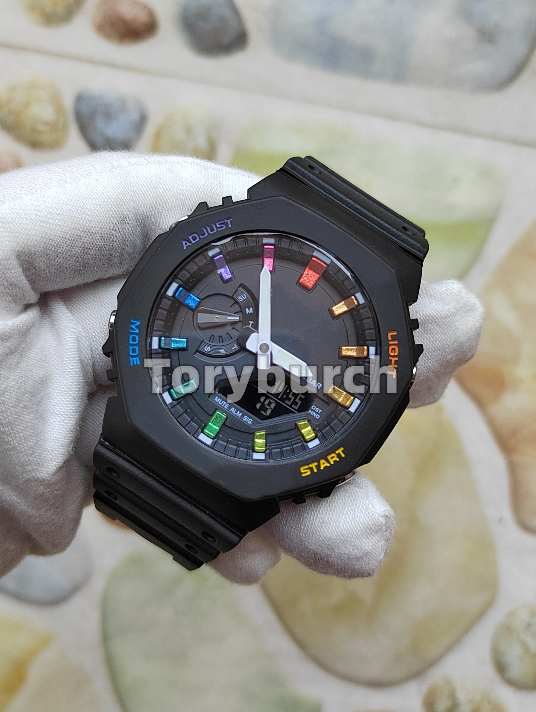 hot G watch Display New color 2100 #16-#29 high quality Quartz Male Electronic Reloj Hombre wristwatch World Time All functions automatic light shock resistant, #17
hot G watch Display New color 2100 #16-#29 high quality Quartz Male Electronic Reloj Hombre wristwatch World Time All functions automatic light shock resistant, #17