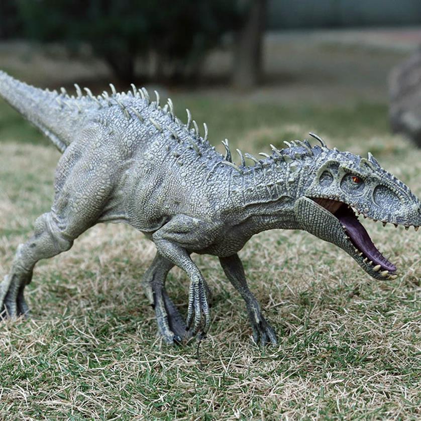 Plastic Jurassic Indominus Rex Action Figures Open Mouth Dinosaur World Animals Model Kid Toy Gift Toys For Children Gifts 30 LJ2
