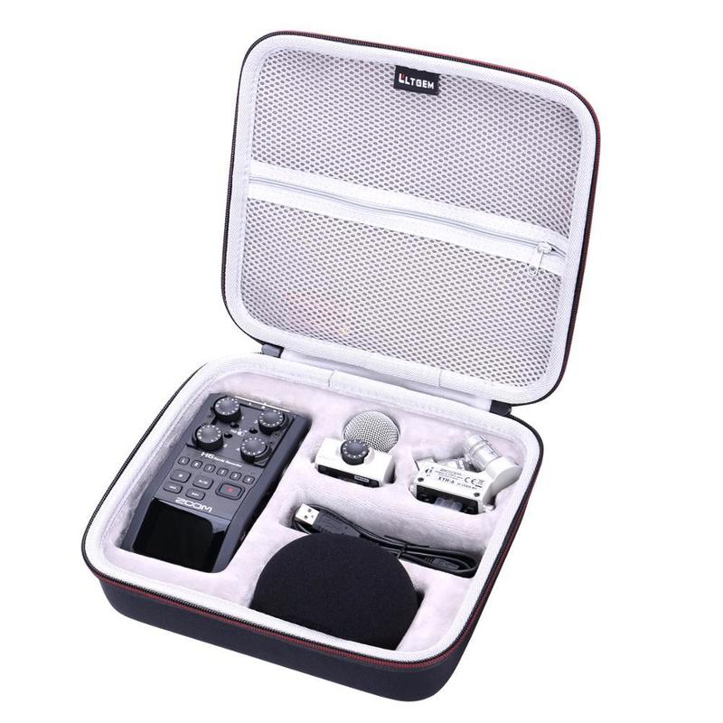LTGEM EVA Waterproof Shockproof Hard Case for Zoom H6 Six-Track Portable Recorder 220509