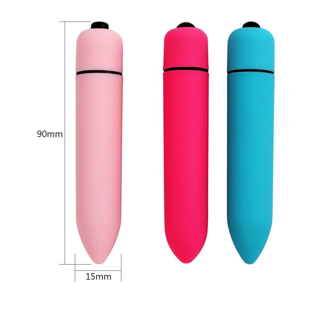 IKOKY Powerful 10 Speed Vibrating Mini Bullet Shape Vibrator Waterproof G-spot Massager Sexy Toys For Women Female Adult Products