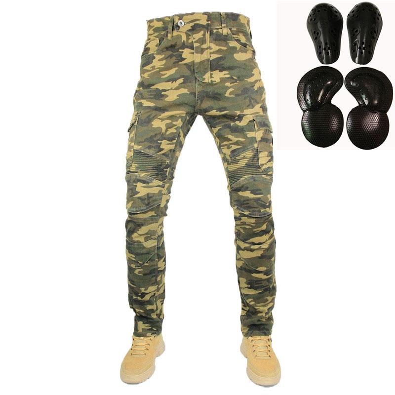 Motorcycle Apparel Performance Camouflage Moto Pants Elastic Handsome Slim Jeans Knight Racing Off-road Vehicle Knee With Zipper
Motorcycle Apparel Performance Camouflage Moto Pants Elastic Handsome Slim Jeans Knight Racing Off-road Vehicle Knee With Zipper
