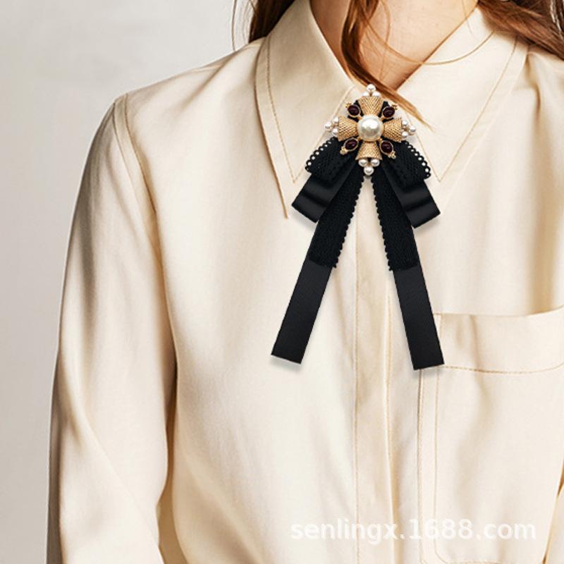 Bow Ties Baroque Court Vintage Cloth Brooch JK Lace Tie Clothing Accessories PinBow
Bow Ties Baroque Court Vintage Cloth Brooch JK Lace Tie Clothing Accessories PinBow