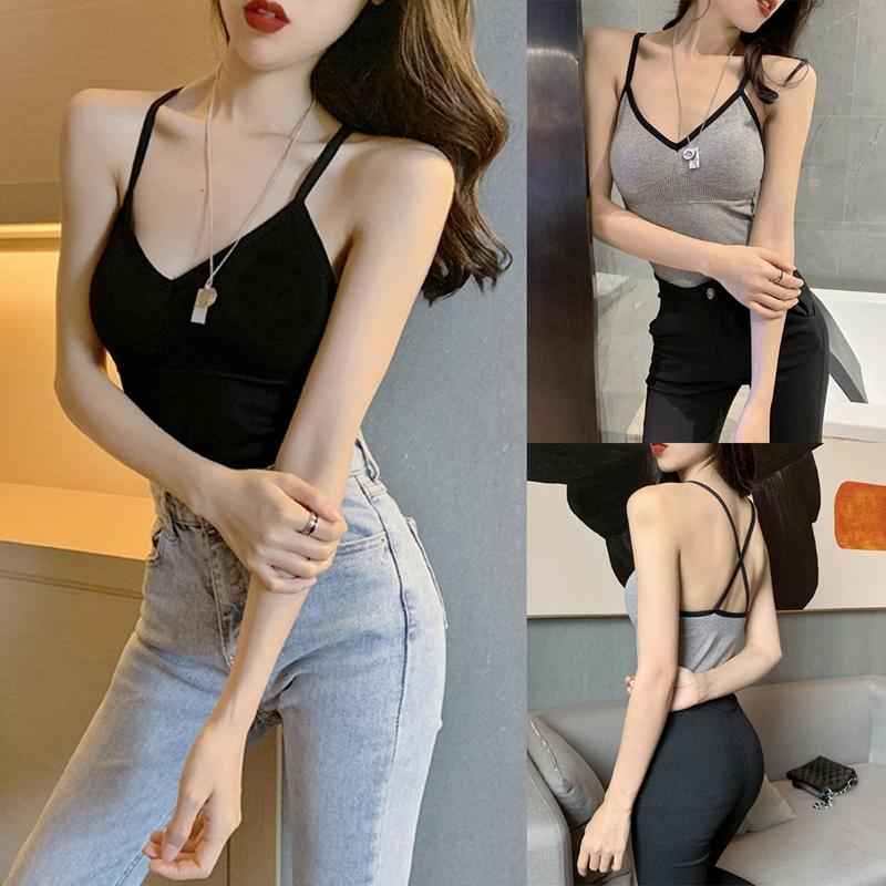 Women's Tanks & Camis -Women's V-Neck Cross Beautiful Back Base Tube Top Long Inner Belt Vest One SizeWomen's, Black
Women's Tanks & Camis -Women's V-Neck Cross Beautiful Back Base Tube Top Long Inner Belt Vest One SizeWomen's, Black