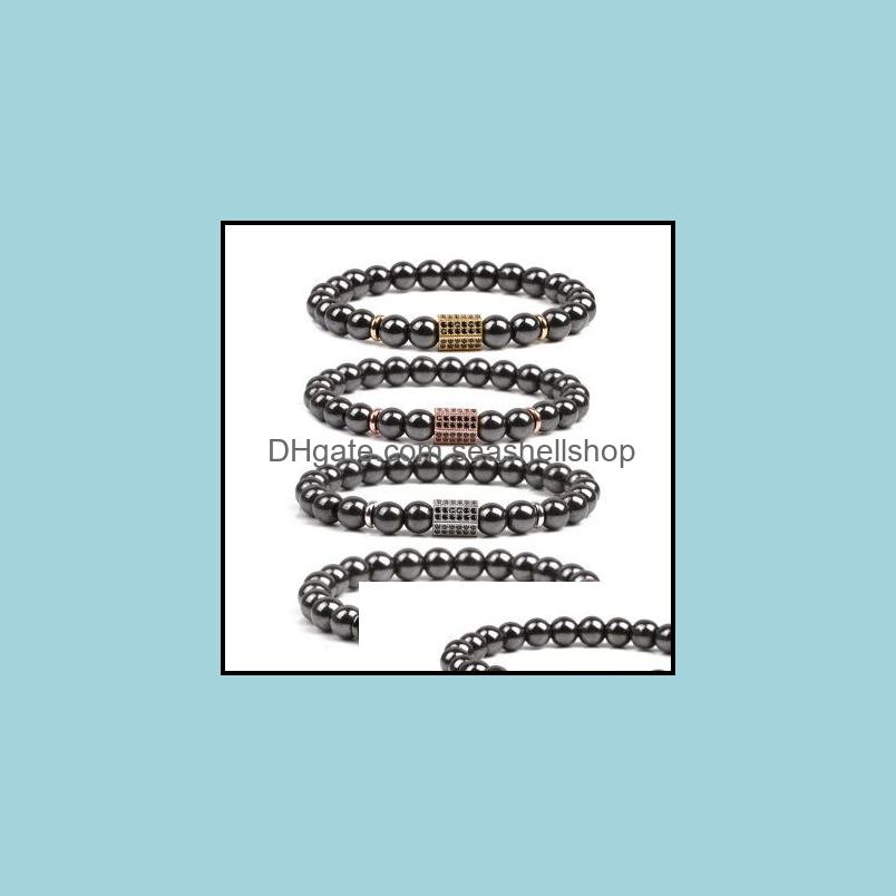Beaded Strands 10Pc/Set Fashion Bead Bracelet For Men Magnetic Black Gallstone Copper With Beads And Hexagonal Column M Dhseller2010 Dh2Yh
Beaded Strands 10Pc/Set Fashion Bead Bracelet For Men Magnetic Black Gallstone Copper With Beads And Hexagonal Column M Dhseller2010 Dh2Yh