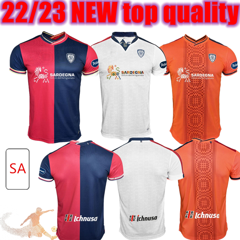22 23 Cagliari Calcio Mens Soccer Jerseys GODIN MARIN KEITA BALDE JOAO PEDRO STROOTMAN NANDEZ PAVOLETTI Home Away 3rd Football Shirt Short Sleeve Uniforms
22 23 Cagliari Calcio Mens Soccer Jerseys GODIN MARIN KEITA BALDE JOAO PEDRO STROOTMAN NANDEZ PAVOLETTI Home Away 3rd Football Shirt Short Sleeve Uniforms