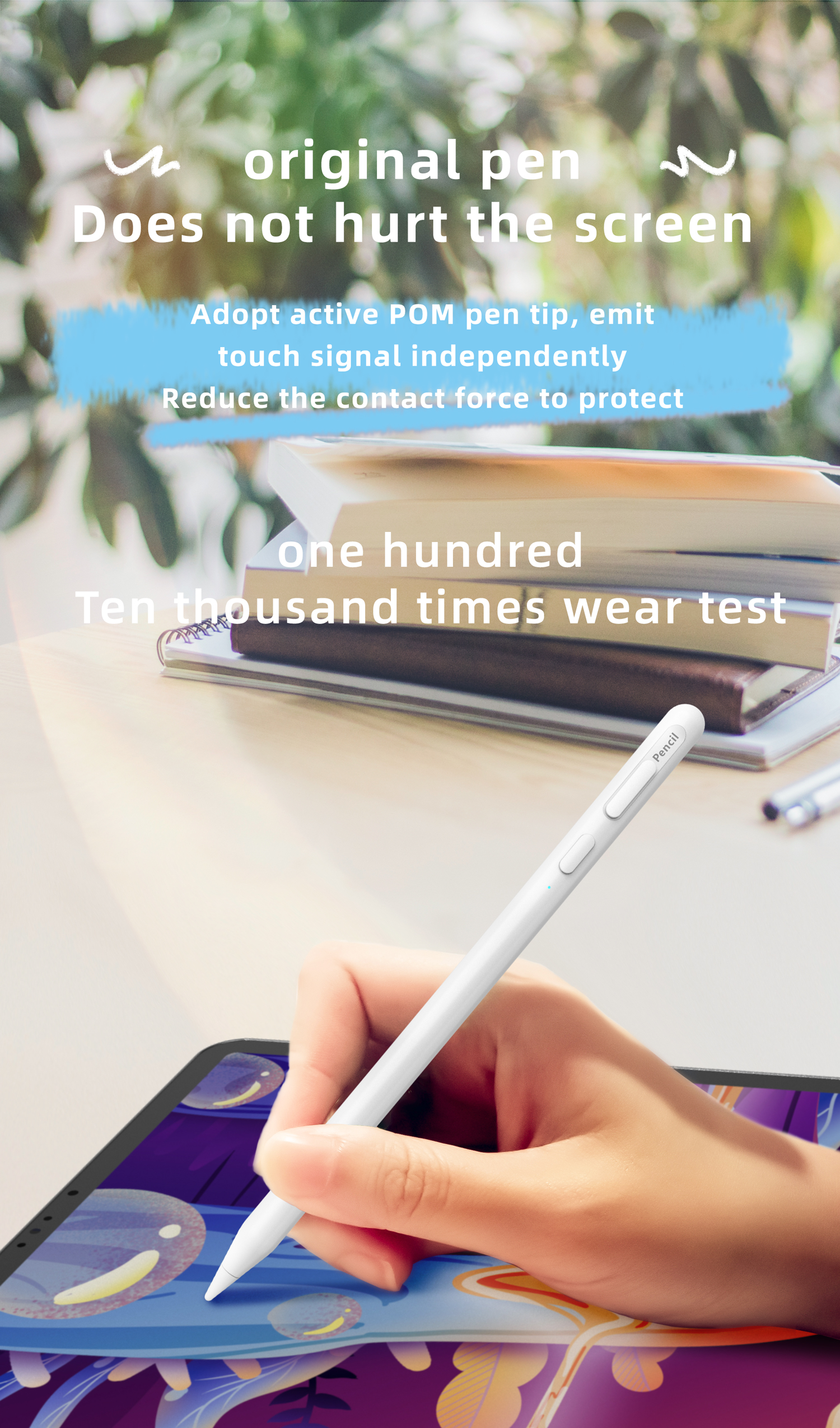 Version 2022 Capacitive pen for touch tablet stylus Touch screen magnet charging iPad Pencil xhnkj S-ip01