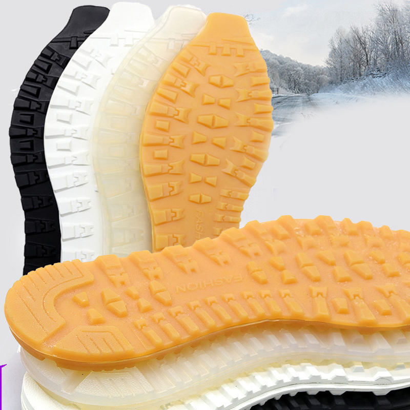 Rubber Soles For Making Shoe Replacement Outsole Anti slip Sole Repair Sheet Protector Wearproof Patch Material 220610