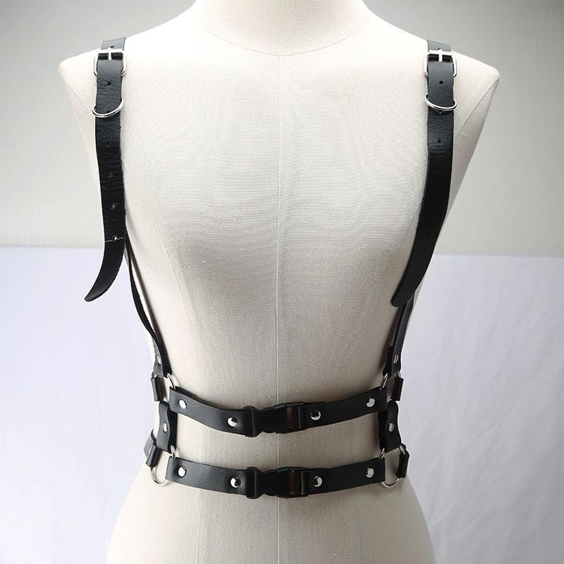 Belts European And American Gothic Punk Straps PU Leather Chest Body StrapsBelts, Black
Belts European And American Gothic Punk Straps PU Leather Chest Body StrapsBelts, Black