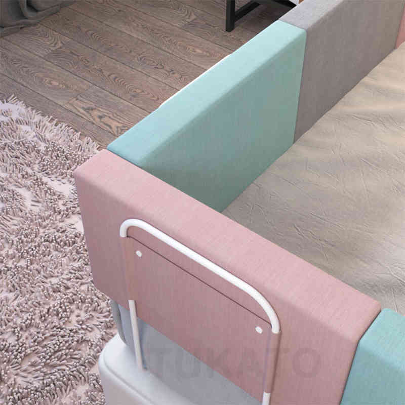 28cm Height Baby Bed Bumper Crib Rail Guard Adjustable Anti-collision Children's Bed Fence Barrier General Soft Gate Crib G220421