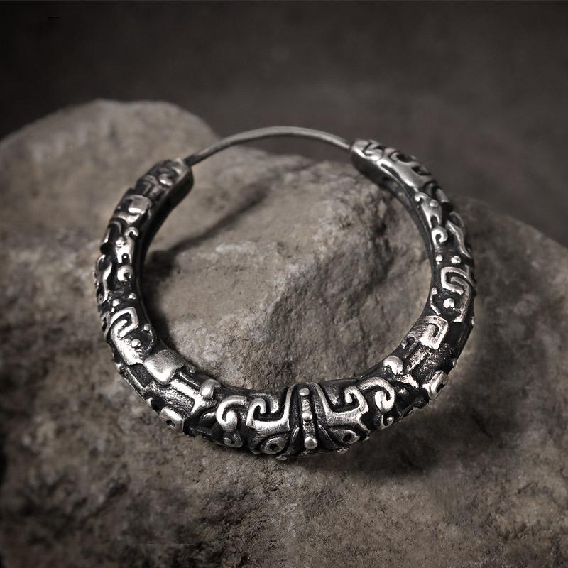 Hoop & Huggie Mongolian Beast Gluttonous Earrings Men's Single Ear Buckle Temperament Girl Silver Couple JewelryHoop
Hoop & Huggie Mongolian Beast Gluttonous Earrings Men's Single Ear Buckle Temperament Girl Silver Couple JewelryHoop